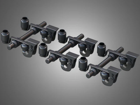 Van Transporter Trailer 3D Model