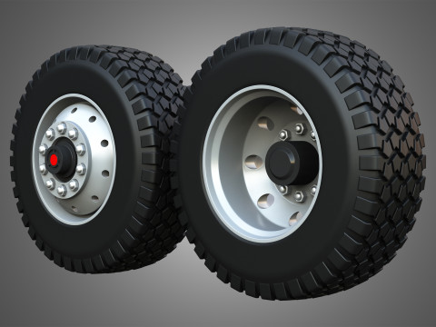 Markos Special Wheels and Tires MSWT -4 3Dモデル