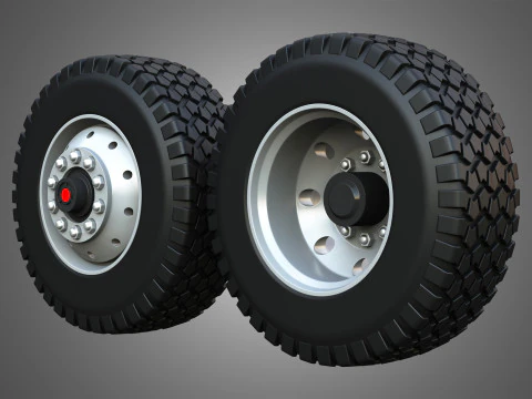 Markos Special Wheels and Tires MSWT -4 3D Model