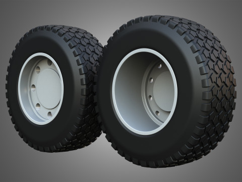 Markos Special Wheels and Tires MSWT -4 3Dモデル