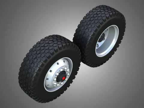 Markos Special Wheels and Tires MSWT -4 3D Model