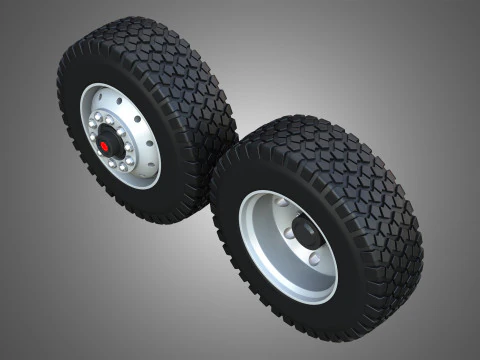 Markos Special Wheels and Tires MSWT -4 3D Model