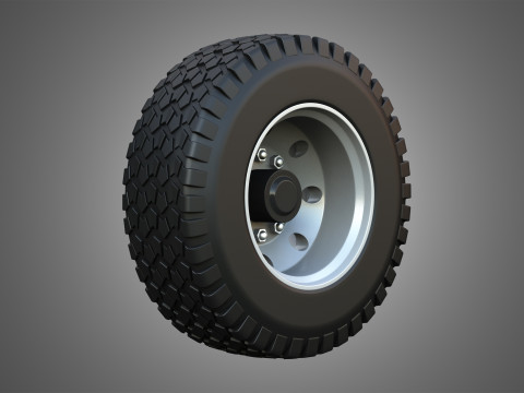 Markos Special Wheels and Tires MSWT -4 3Dモデル