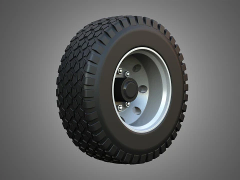 Markos Special Wheels and Tires MSWT -4 3D Model