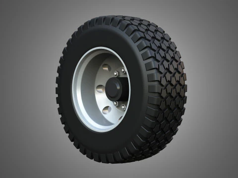 Markos Special Wheels and Tires MSWT -4 3D Model
