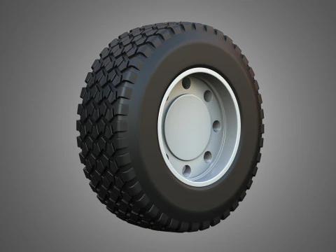 Markos Special Wheels and Tires MSWT -4 3D Model