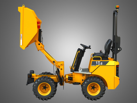 1T-2 Electric High Tip Dumper Model 3D