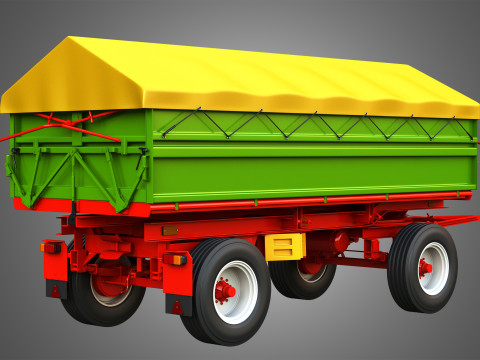 Fortschritt HW-80 Trailer 3D Модель
