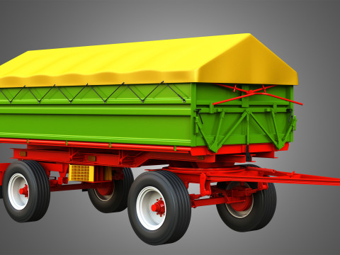 Fortschritt HW-80 Trailer 3D Модель