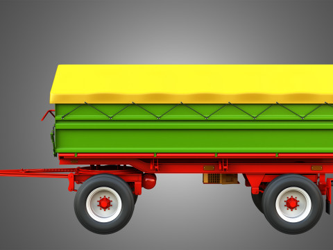Fortschritt HW-80 Trailer 3D Модель