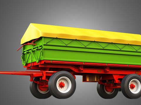 Fortschritt HW-80 Trailer 3D Модель