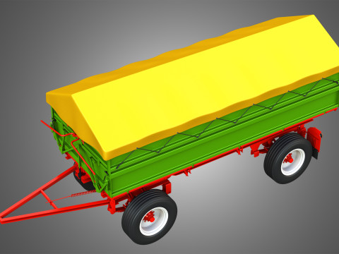 Fortschritt HW-80 Trailer 3D Модель
