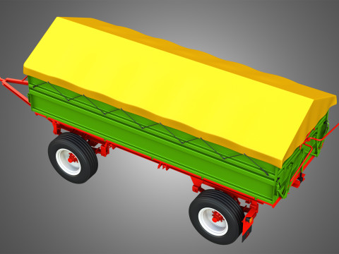 Fortschritt HW-80 Trailer 3D Модель