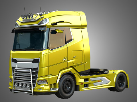 XG 530 Truck - Single Axle 3D Model