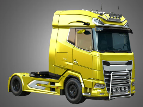 XG 530 Truck - Single Axle 3D Model