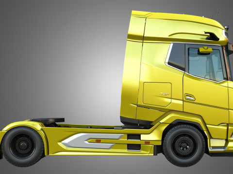 XG 530 Truck - Single Axle 3D Model