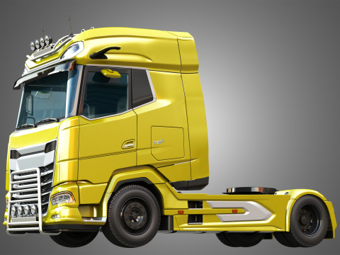 XG 530 Truck - Single Axle 3D Model