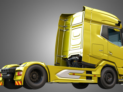 XG 530 Truck - Single Axle 3D Model