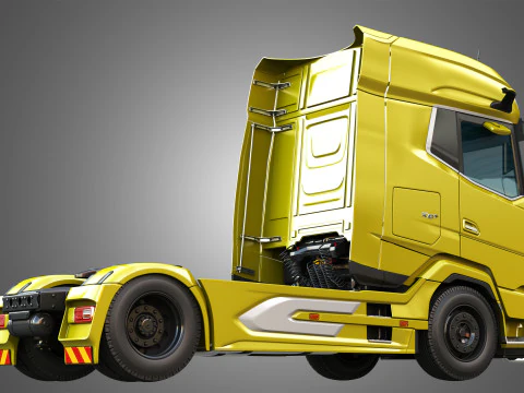 XG 530 Truck - Single Axle 3D Model
