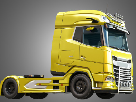 XG 530 Truck - Single Axle 3D Model