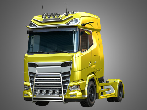 XG 530 Truck - Single Axle 3D Model