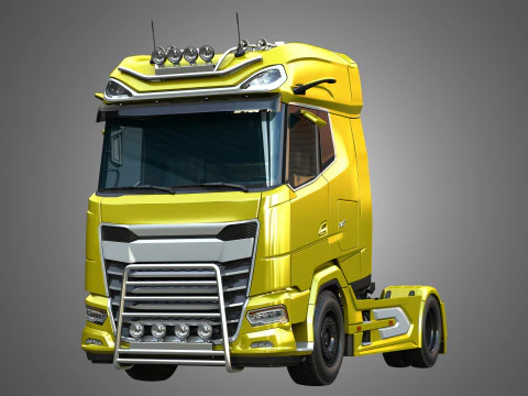 XG 530 Truck - Single Axle 3D Model