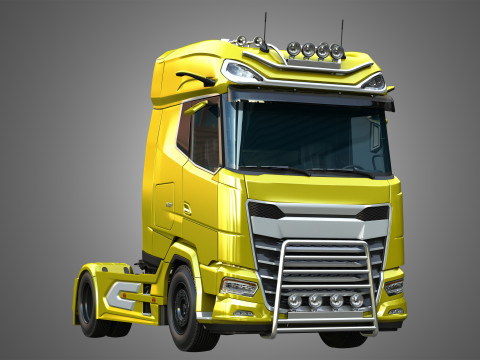 XG 530 Truck - Single Axle 3D Model