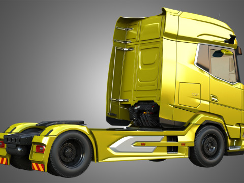 XG 530 Truck - Single Axle 3D Model