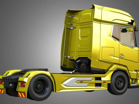XG 530 Truck - Single Axle 3D Model