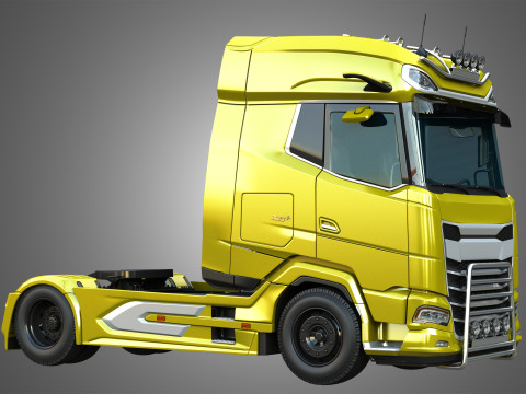 XG 530 Truck - Single Axle 3D Model