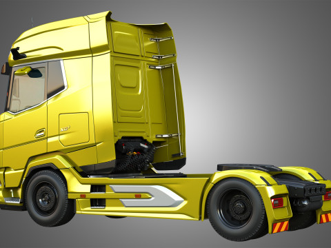 XG 530 Truck - Single Axle 3D Model