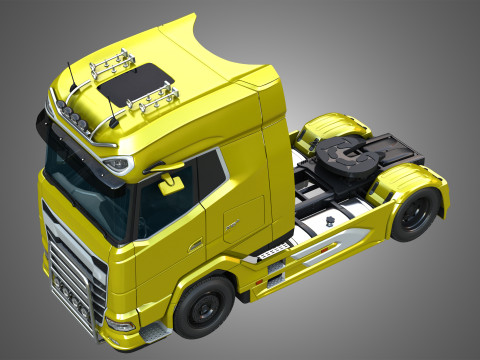 XG 530 Truck - Single Axle 3D Model
