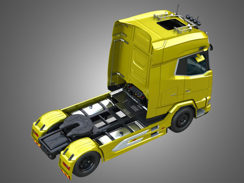 XG 530 Truck - Single Axle 3D Model
