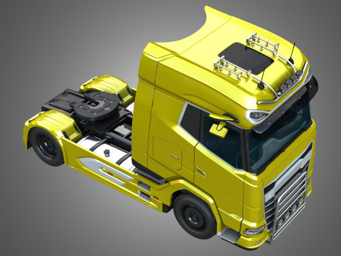 XG 530 Truck - Single Axle 3D Model