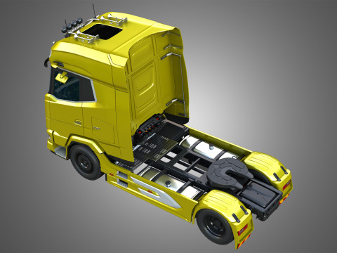XG 530 Truck - Single Axle 3D Model