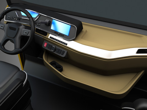 XG 530 Truck - Single Axle 3D Model