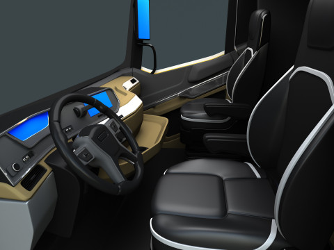 XG 530 Truck - Single Axle 3D Model