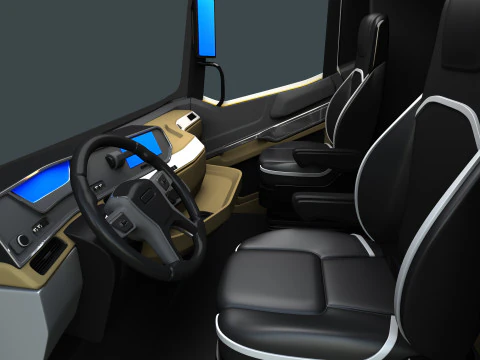 XG 530 Truck - Single Axle 3D Model
