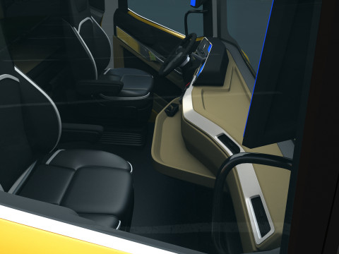 XG 530 Truck - Single Axle 3D Model