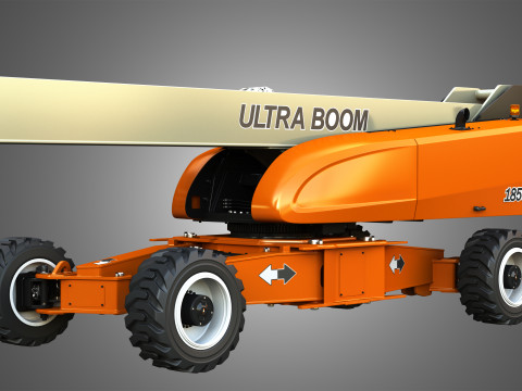 1850SJ Ultra Telescopic Boom Lift Modelo 3D