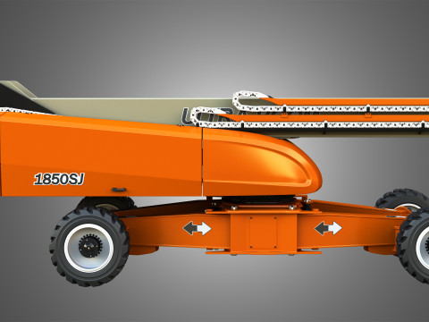 1850SJ Ultra Telescopic Boom Lift 3D Model