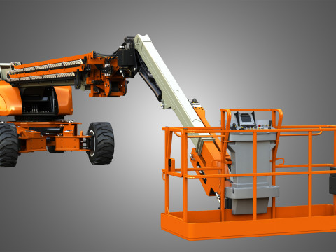 1850SJ Ultra Telescopic Boom Lift 3D Model