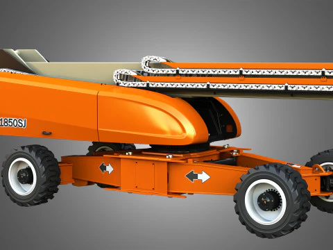 1850SJ Ultra Telescopic Boom Lift 3D Model