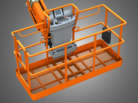 1850SJ Ultra Telescopic Boom Lift 3D Model