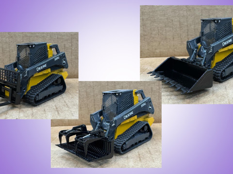 333G - 332G Loaders - 3D printable models - A1 3D print Modelo de impresión 3D
