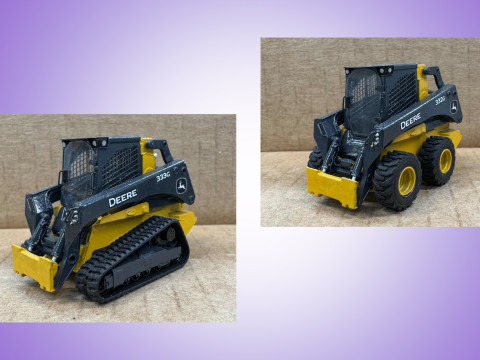 333G - 332G Loaders - 3D printable models - A1 3D print Modelo de impresión 3D