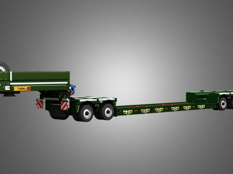 Faymonville Trailer - CombiMAX Range Modelo 3D