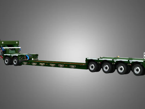 Rimorchio Faymonville - Gamma CombiMAX Modello 3D