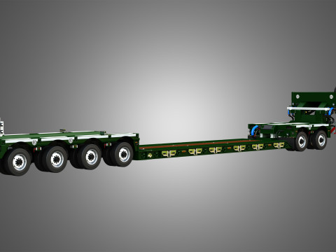Faymonville Trailer - CombiMAX Range 3Dモデル