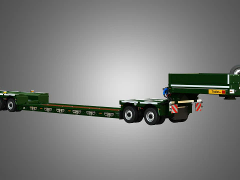 Rimorchio Faymonville - Gamma CombiMAX Modello 3D